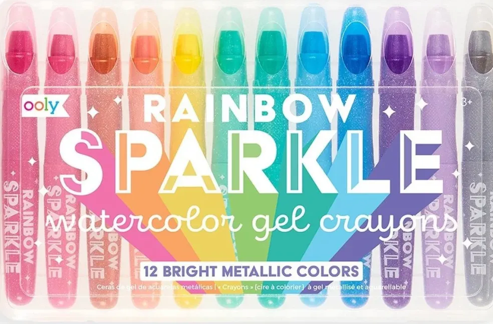 Ooly Creatief Speelgoed Gelmalstifte Glitter Rainbow Sparkle