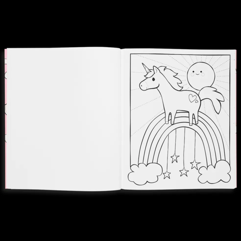 Ooly Creatief Speelgoed Malbuch Unicorns