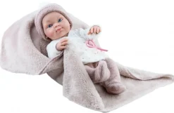 Paola Reina Puppe Pikolines Mädchen Decke 32 cm