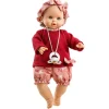 Paola Reina Puppe Sonia Weinen Schnuller Schmetterling 36 cm