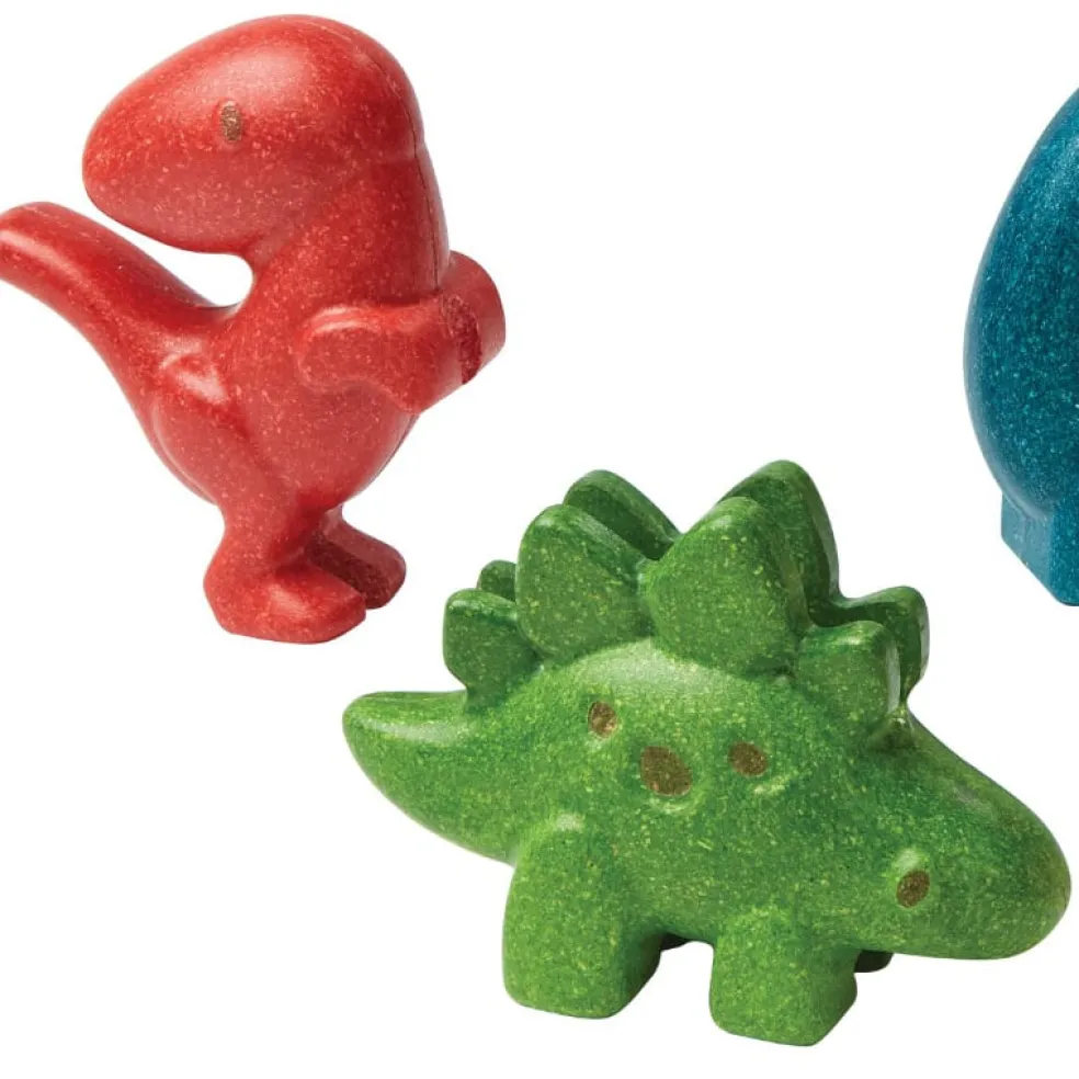 PlanToys Dinosaurier Set Holz 6126