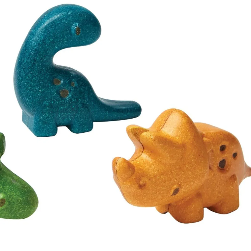 PlanToys Dinosaurier Set Holz 6126