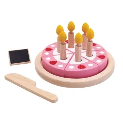 PlanToys Geburtstagskuchen Holz 3488