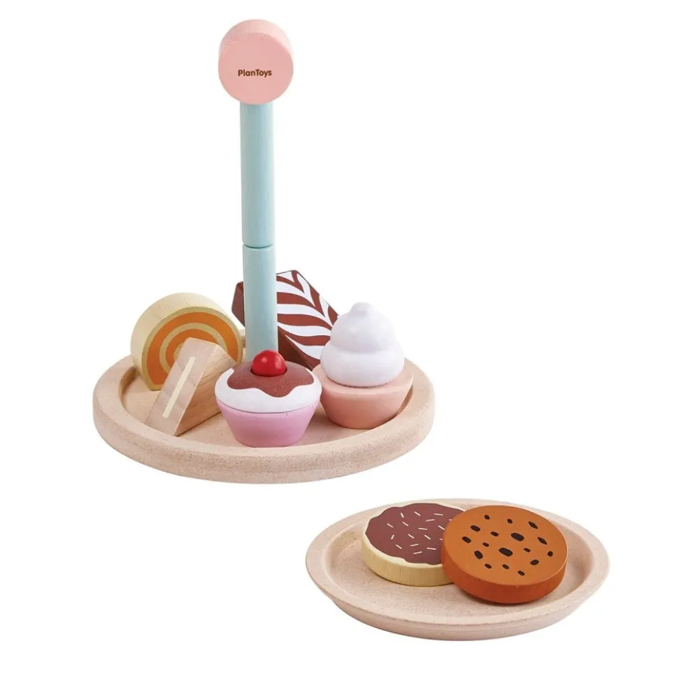 PlanToys High Tea Etagere Holz 3489