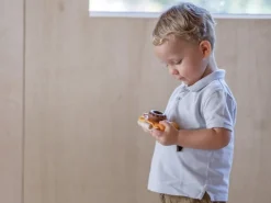 PlanToys Kamera Holz Ockergelb 5412