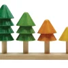 PlanToys Sortier und Zähl Bäumen Holz