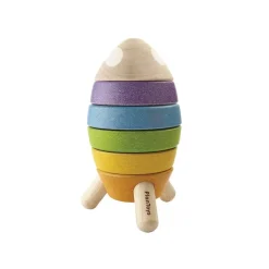 PlanToys Stapelturm Rakete Holz 5694