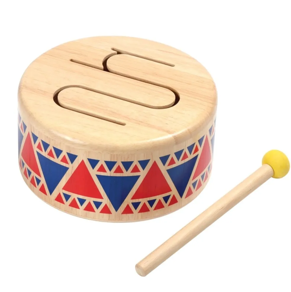 PlanToys Trommel Solid Drum Holz 6404