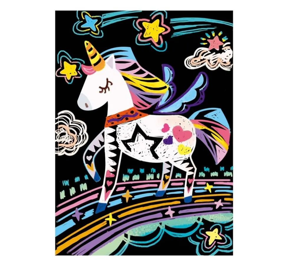 Scratch Creatief Speelgoed Kratzbilder Unicorns