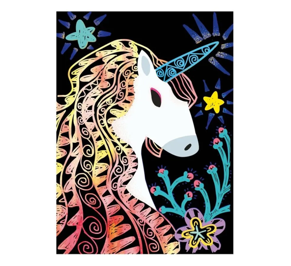 Scratch Creatief Speelgoed Kratzbilder Unicorns