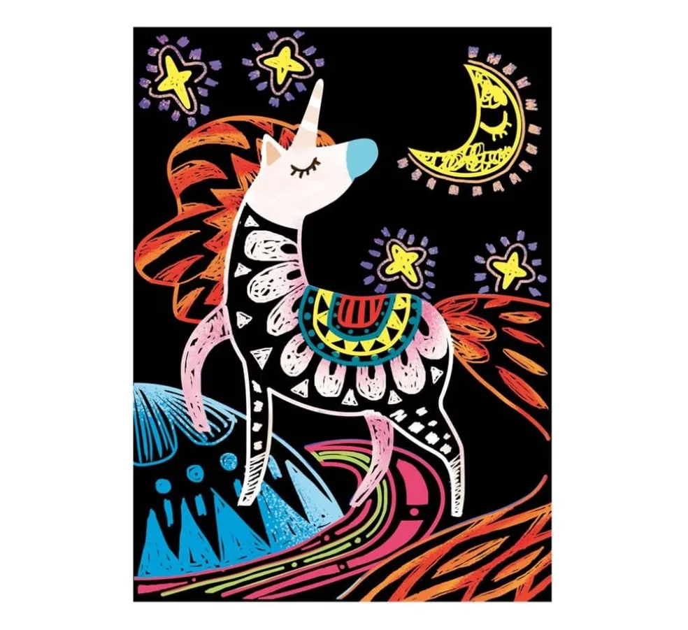 Scratch Creatief Speelgoed Kratzbilder Unicorns