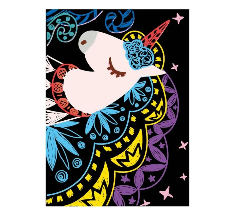 Scratch Creatief Speelgoed Kratzbilder Unicorns