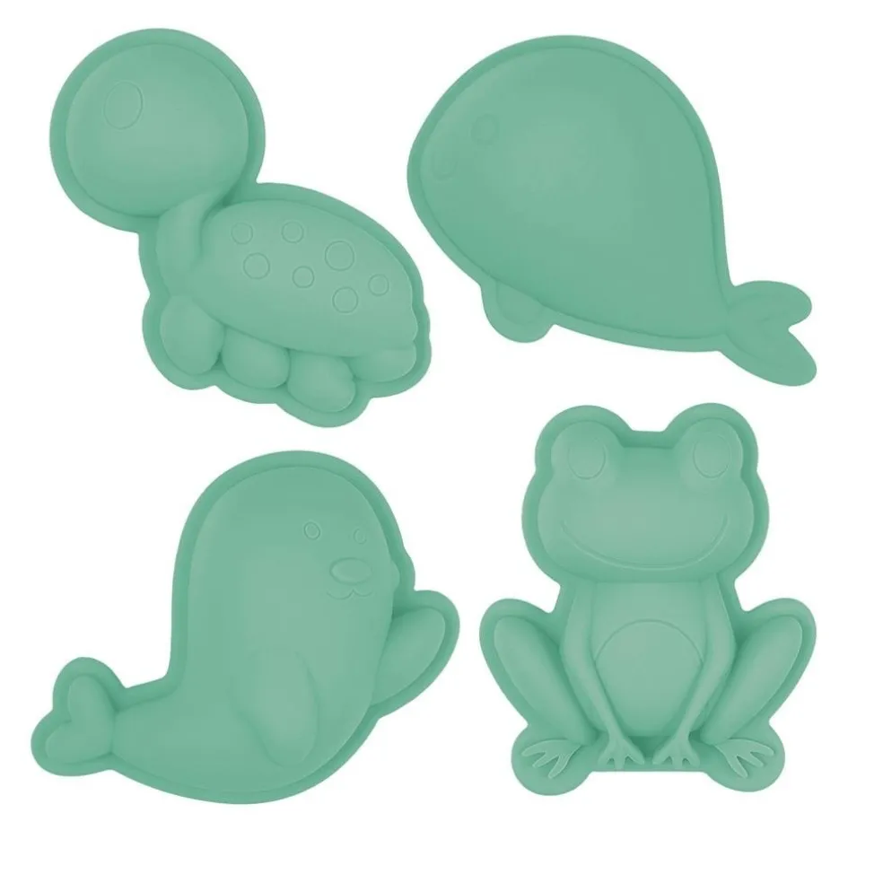 Scrunch Sandformen Tiere Mint