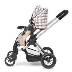 Skrallan Puppenwagen 3-in-1 Rosa