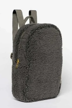 Studio Noos Rucksack Teddy Mini Chunky Grau