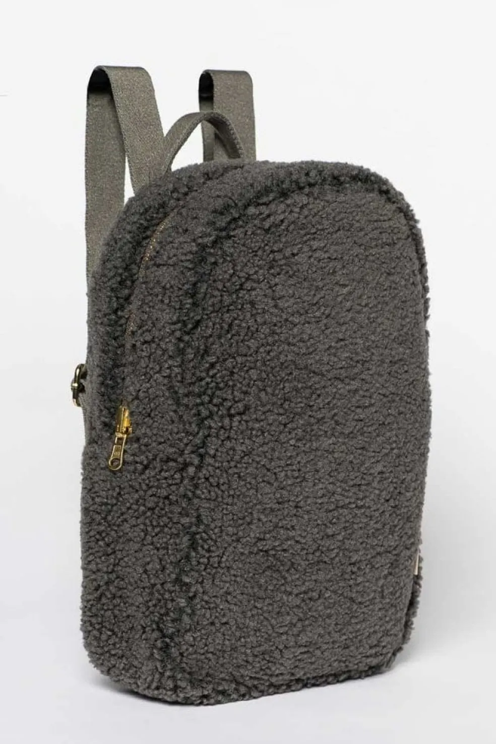 Studio Noos Rucksack Teddy Mini Chunky Grau
