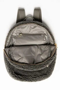 Studio Noos Rucksack Teddy Mini Chunky Grau