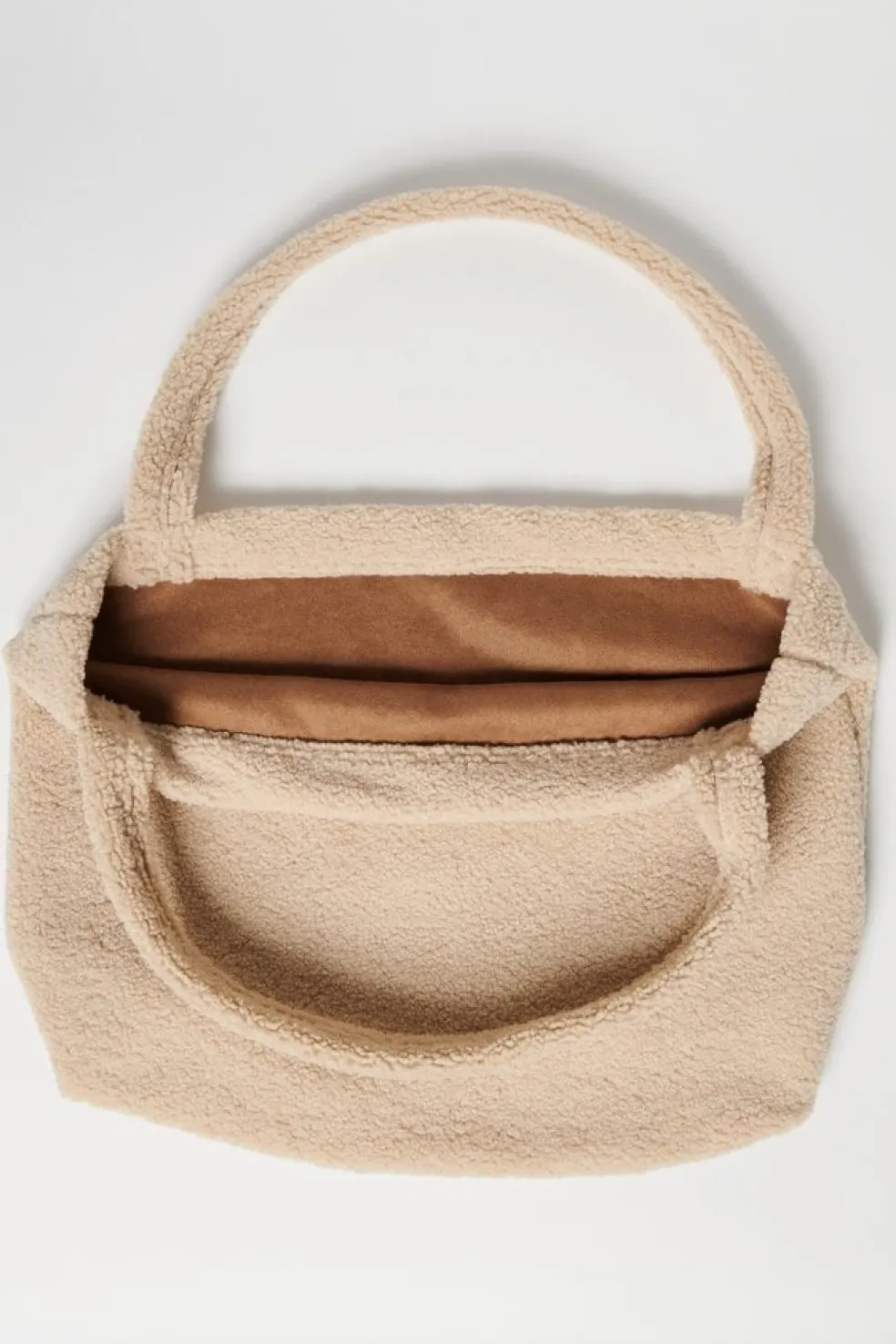 Studio Noos Wickeltasche Chunky Teddy Ecru