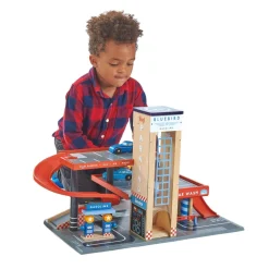 Tender Leaf Toys Holz Garage mit Werkstatt