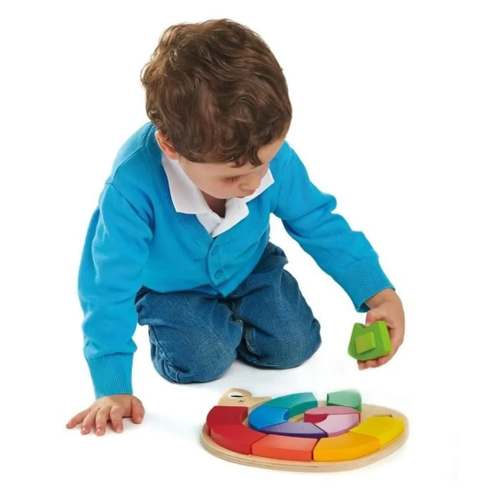 Tender Leaf Toys Holz-Puzzle Schlange