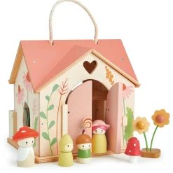 Tender Leaf Toys Puppenhaus Cottage Rosewood Holz