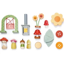Tender Leaf Toys Puppenhaus Cottage Rosewood Holz
