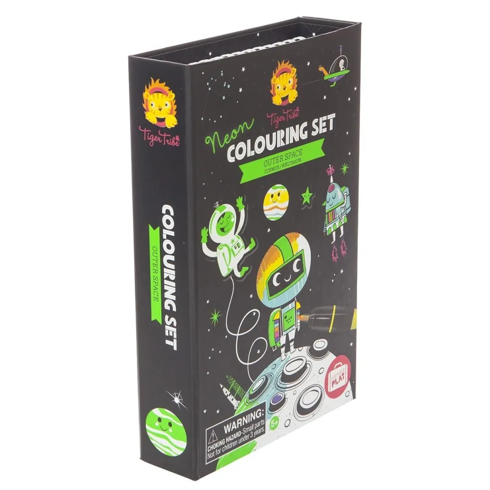 Tiger Tribe Neon Farben-Set Outer Space
