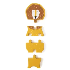 Trixie Baby & Kids Holzpuzzle Tiere Mr. Lion