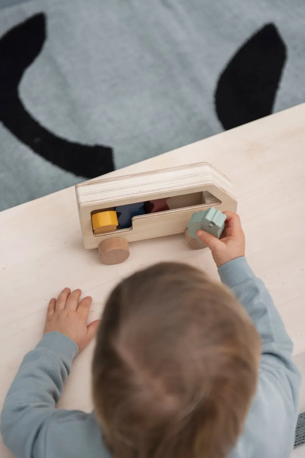 Trixie Baby & Kids Holzbus mit Tieren