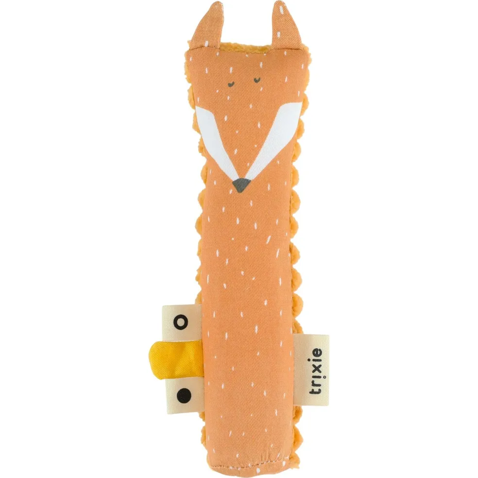 Trixie Baby & Kids Quietsch Rassel Fuchs Orange