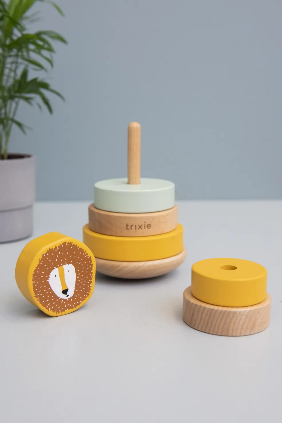 Trixie Baby & Kids Stapel-Stehauf Mr. Lion