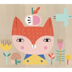 Vilac 4 Puzzles Tieren Suzy Ultman