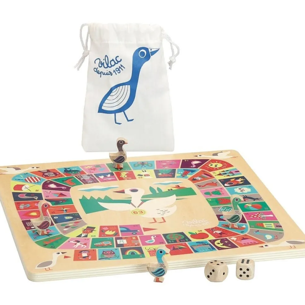 Vilac Gänsespiel & Ludo Holz 7607