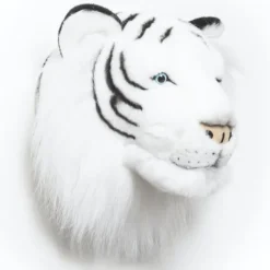 Wild and Soft Weißen Tiger Plüschtierkopf Albert