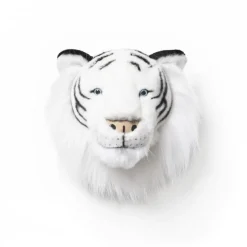 Wild and Soft Weißen Tiger Plüschtierkopf Albert